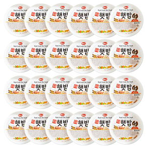 애견비책 햇밥 소고기 캔 사료 120g × 24개
