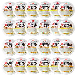 애견비책 햇밥 오리 캔 사료 120g × 24개